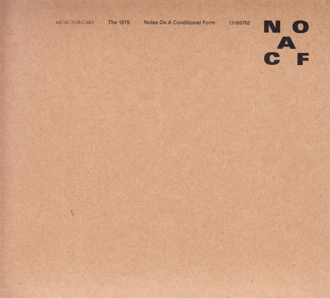 The 1975 – Notes On A Conditional Form [Audio-CD]