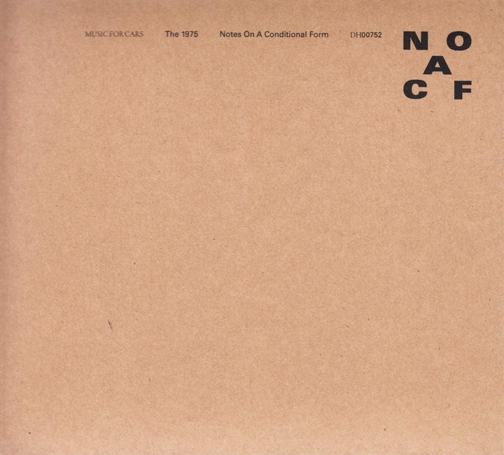 The 1975 – Notes On A Conditional Form [Audio-CD]