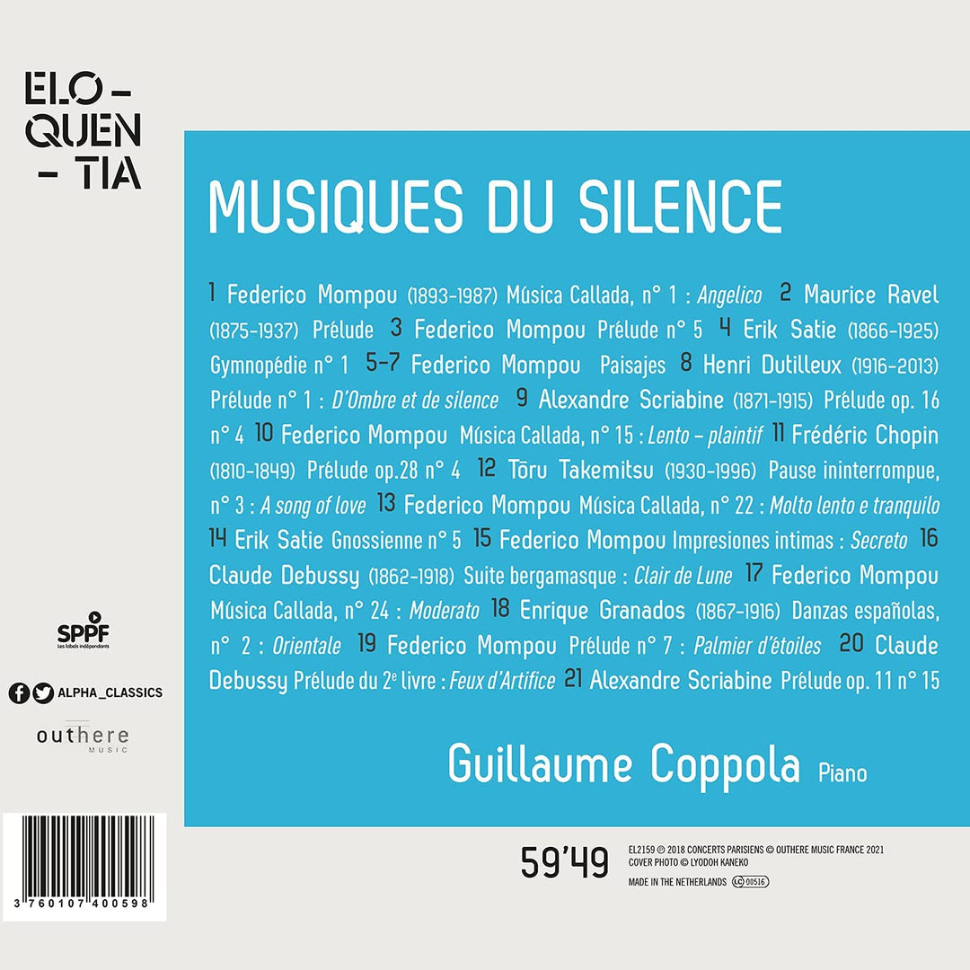 Musiques du silence [Audio-CD]