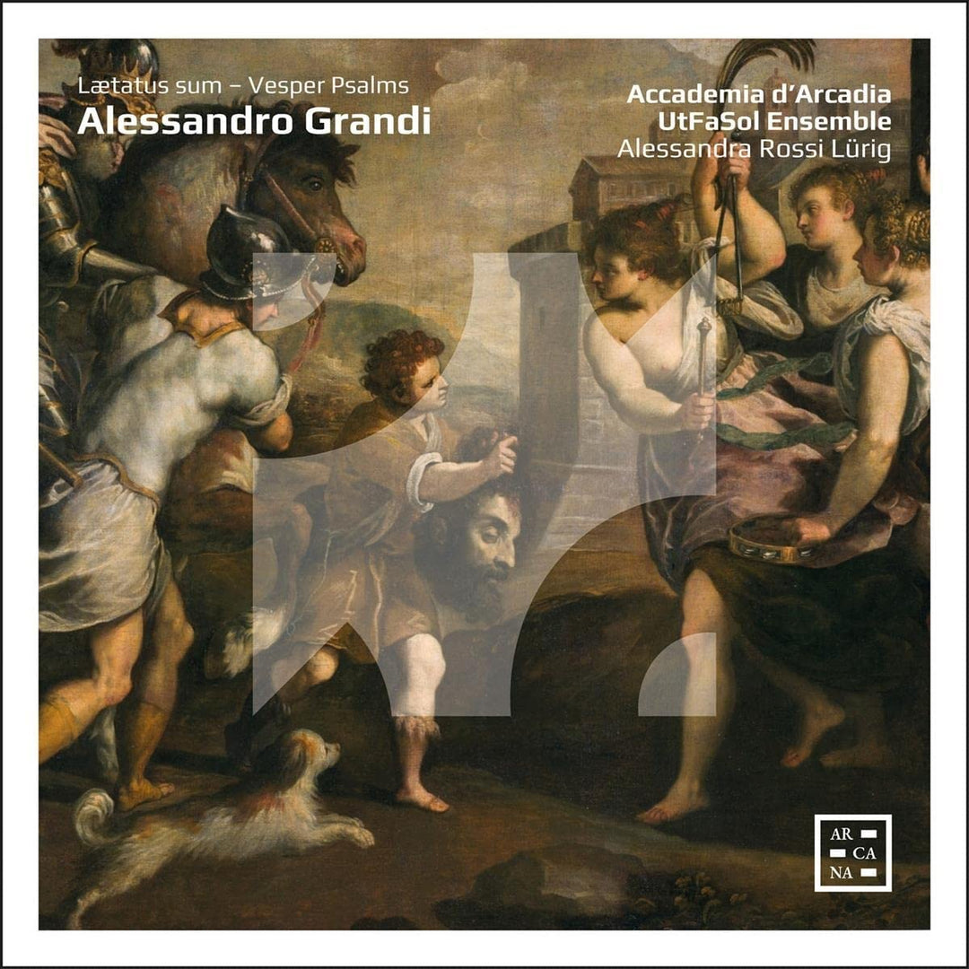 Grandi: Laetatus sum – Vesperpsalmen [Audio-CD]