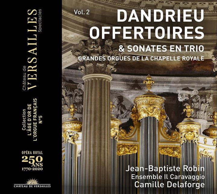 Jean-Baptiste Robin – Dandrieu: Offertoires &amp; Sonates en Trio [Audio CD]