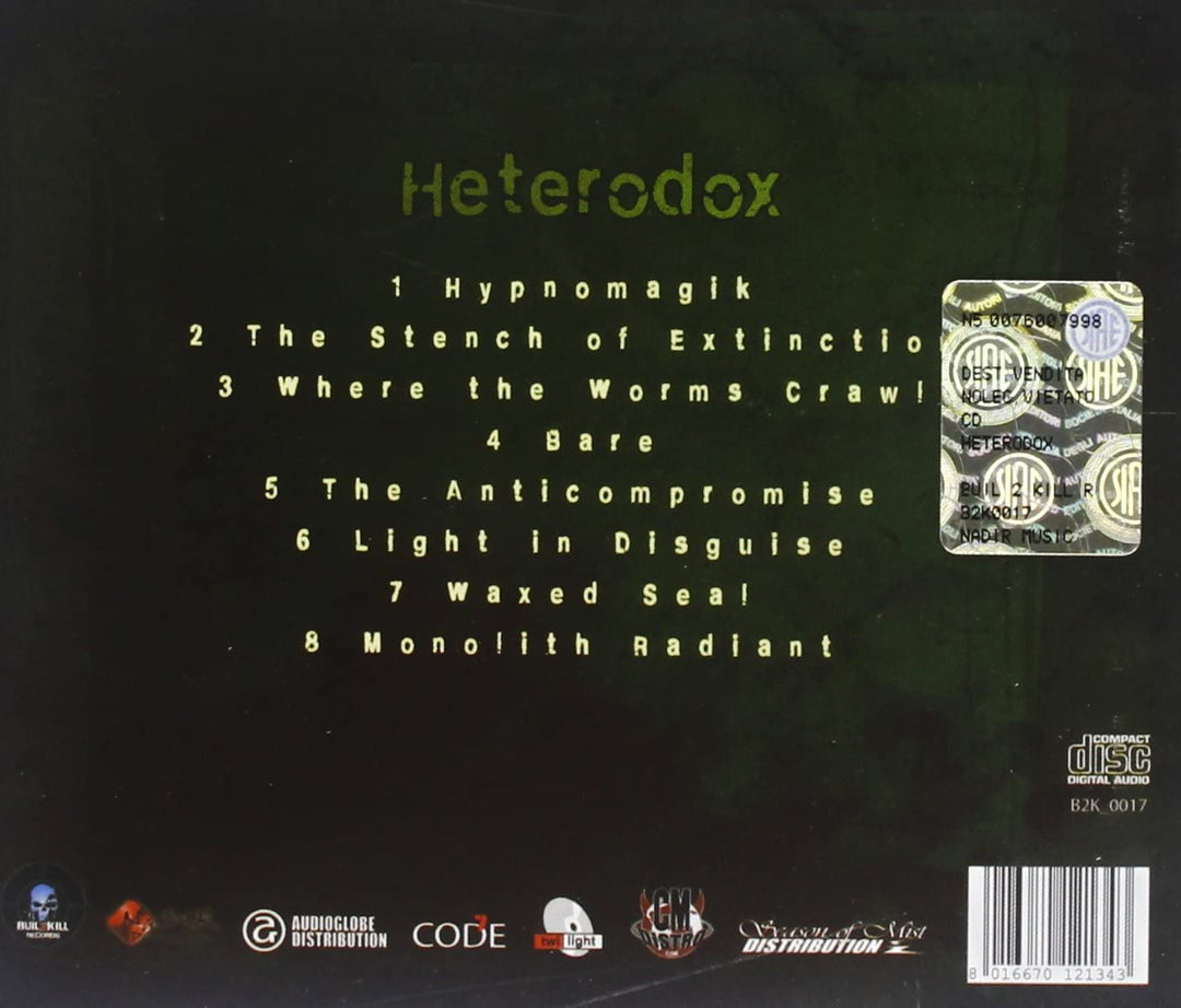 Coram Lethe - Heterodox [Audio CD]