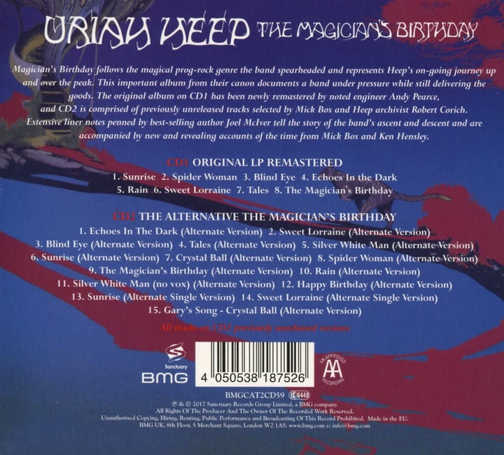 The Magician's Birthday Set) – Uriah Heep [Audio-CD]