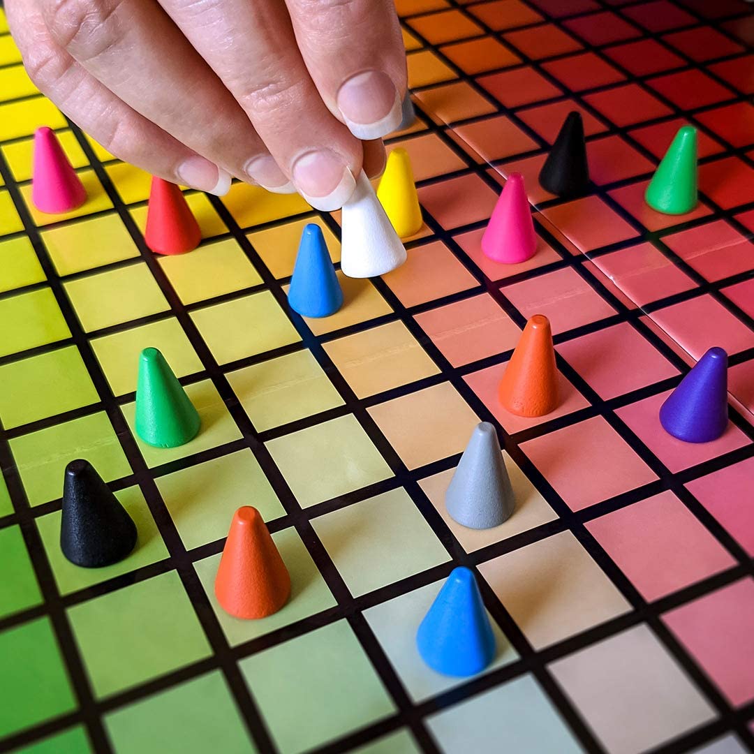 Die OP-Spiele – Hues and Cues – Brettspiel