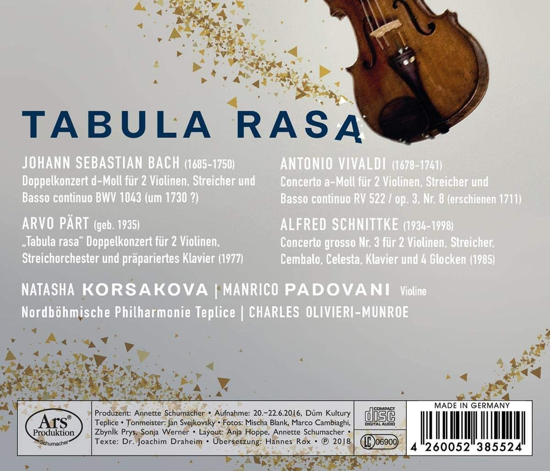 Tabula Rasa - Verschiedene Komponisten [Audio-CD]