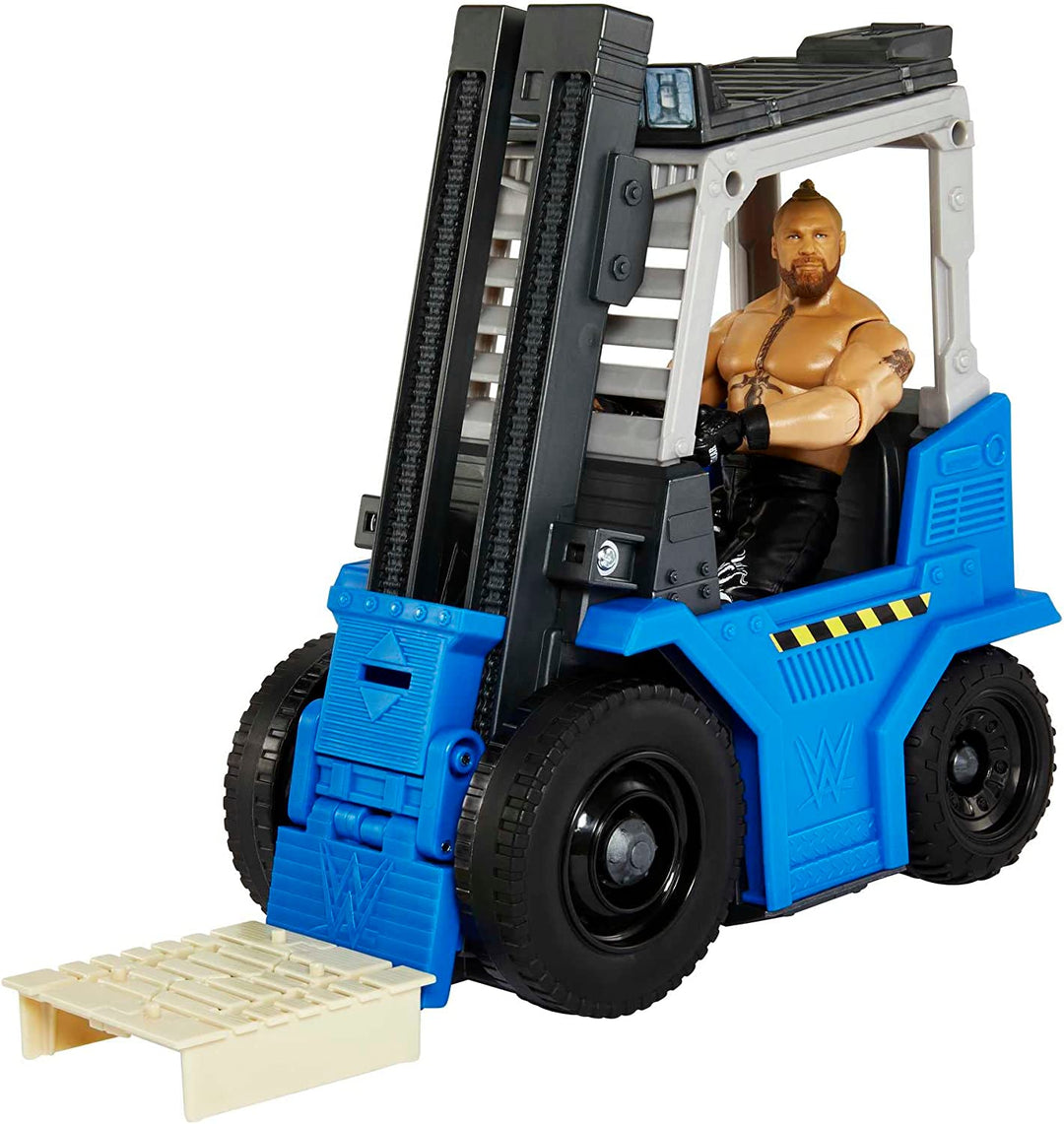 WWE Wrekkin Slam 'N Stack Forklift mit Brock Lesnar Figur 