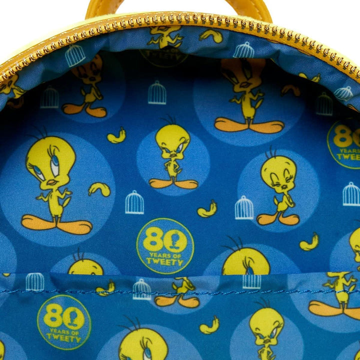 Loungefly Looney Tunes Tweety Bird Plüsch-Minirucksack