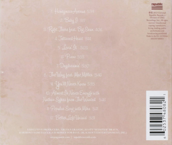 Mit freundlichen Grüßen – Ariana Grande [Audio-CD]