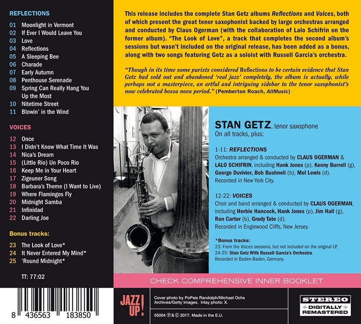 Stan Getz - Reflections + Voices [Audio CD]