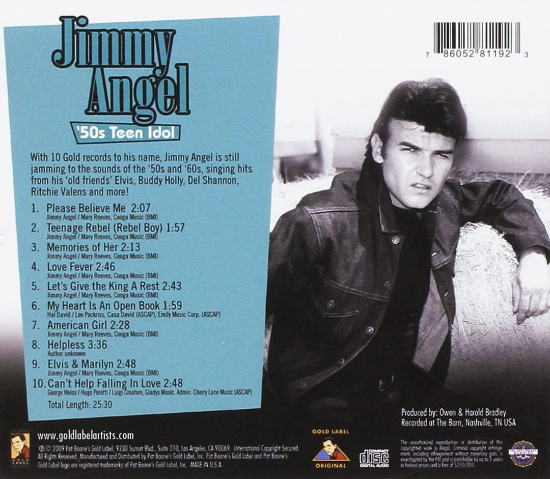 Jimmy Angel – 50s Teen Idol [Audio-CD]