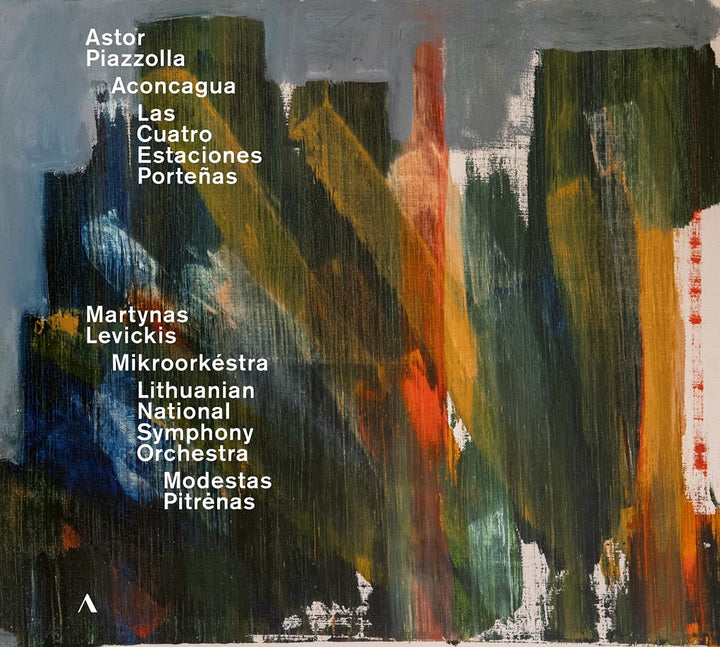 Martynas Levickis – Piazzolla: Aconcagua [Martynas Levickis; Litauisches Nationales Symphonieorchester; Mikrookéstra; Modestas Pitrenas] [Accentus Music: ACC30552] [Audio CD]