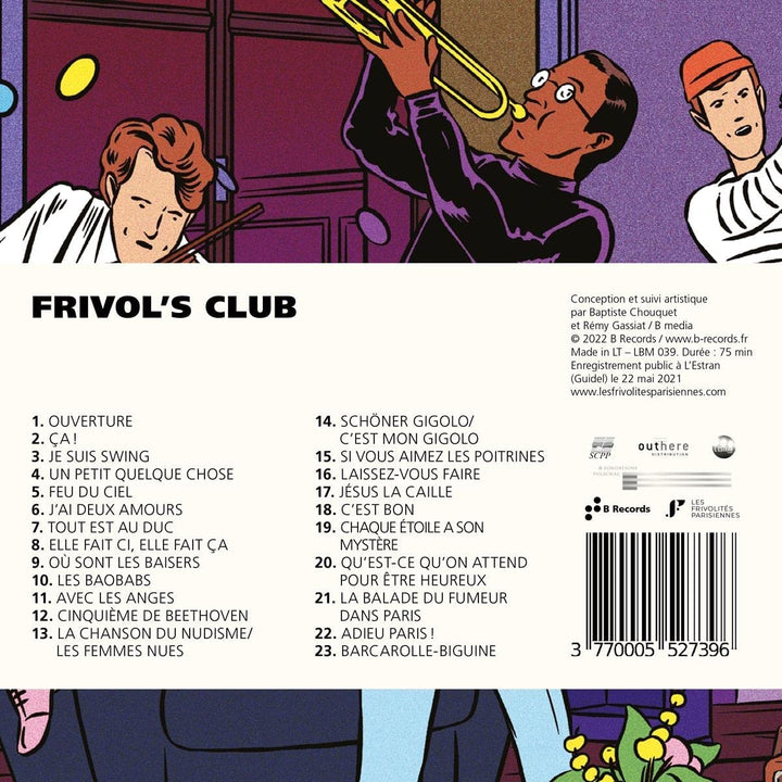 Frivol's Club (Live) [Audio CD]