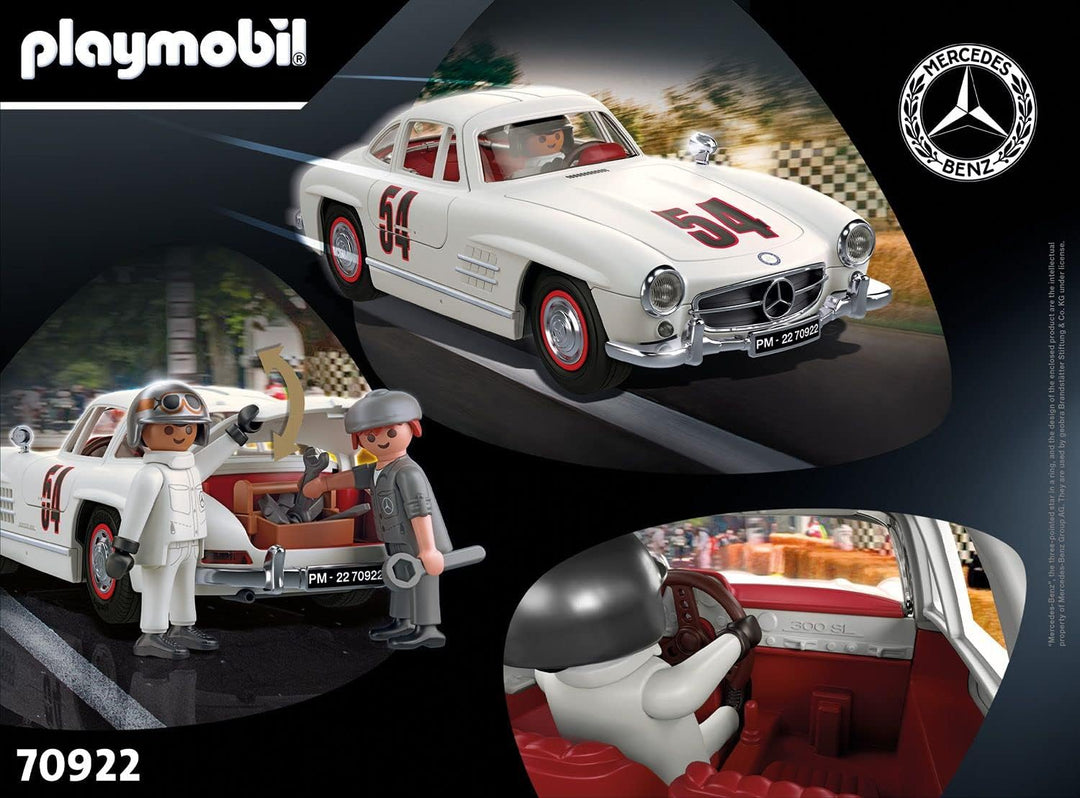 Playmobil 70922 Mercedes-Benz 300 SL, Model Car for Adults or Toy Car for Children