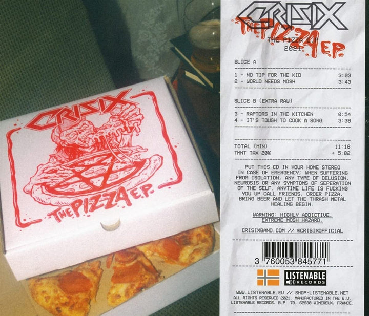 Crisix – Die Pizza-Folge [Audio-CD]