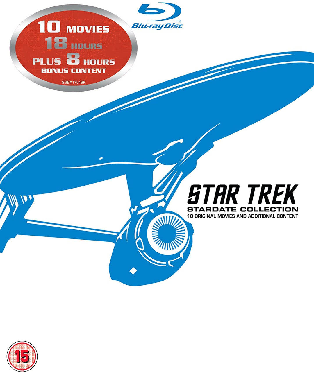 Science-Fiction – Star Trek: Stardate Collection – Filme 1–10 [1979] [Region Free] [Blu-ray]