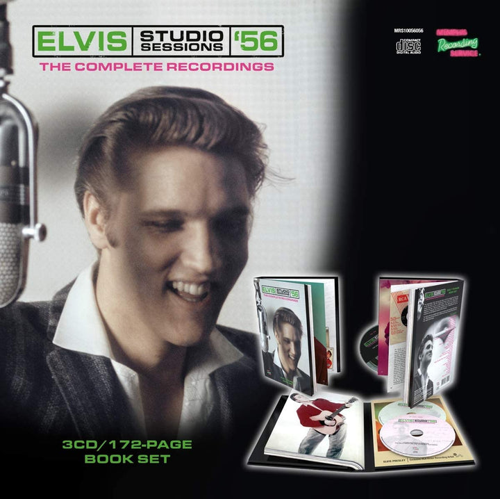 Elvis Studio Sessions 56 – The Complete Recordings (172-seitiges Buch) – Elvis Presley [Audio-CD]