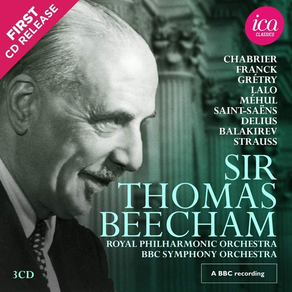 Sir Thomas Beecham, Vol. 2 [Royal Philharmonic Orchestra; BBC Symphony Orchestra; Sir Thomas Beecham] [Ica Classics: ICAC 5158] [Audio CD]