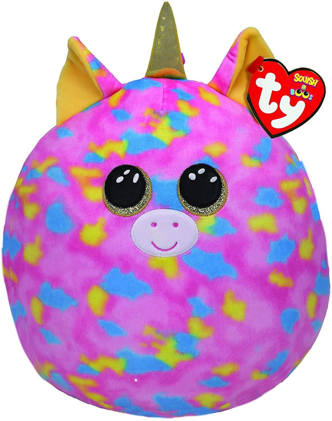 Ty UK Ltd 39187 Fantasia Einhorn Squish A Boo Plüschtier, Mehrfarbig, 12"