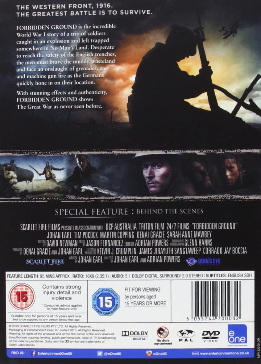 Forbidden Ground - War/Action [DVD]