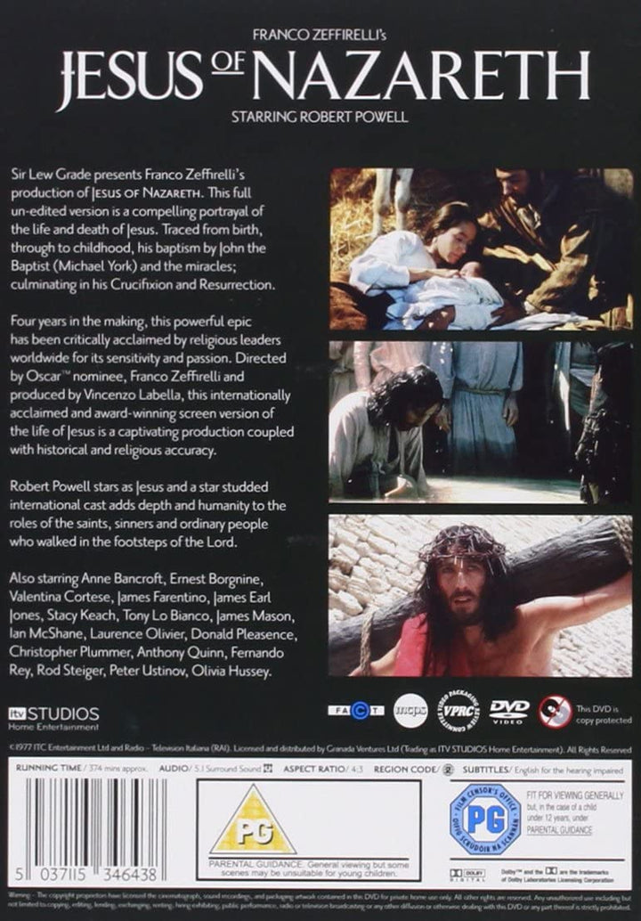 Jesus von Nazareth [1977] – Miniserie [DVD]