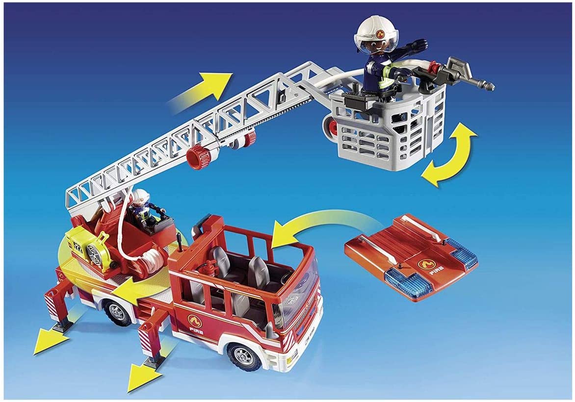 Playmobil fire ladder unit online