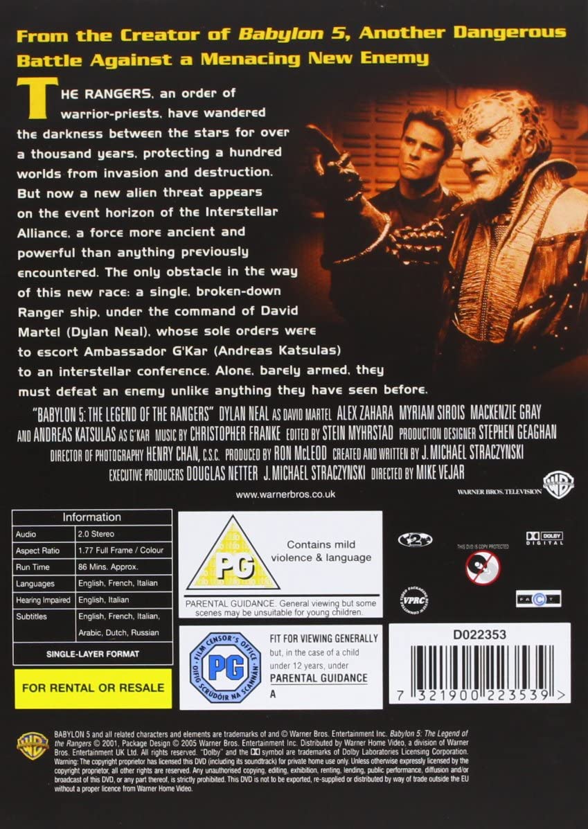 Babylon 5: Die komplette Sammlung + The Lost Tales – Drama [DVD]