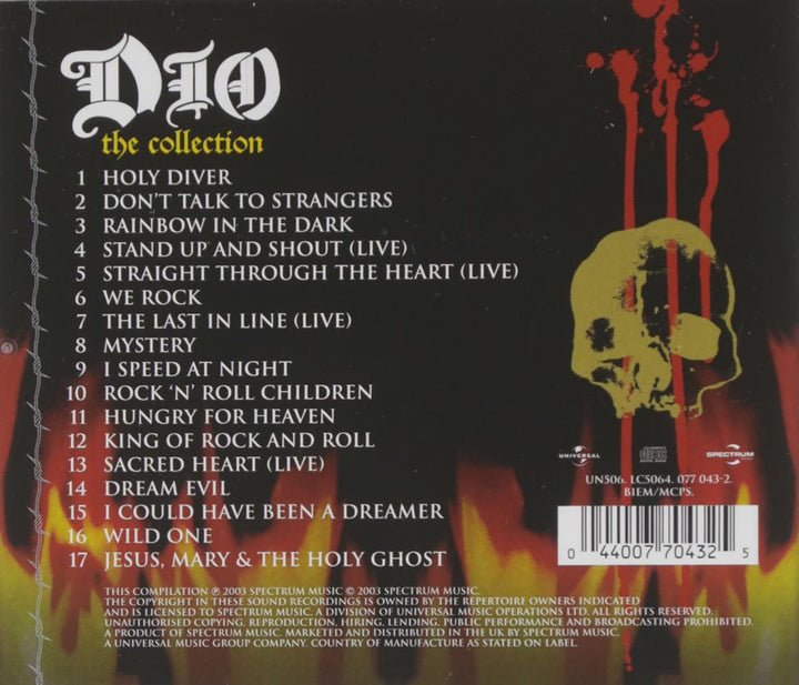 Die Sammlung - Dio [Audio CD]