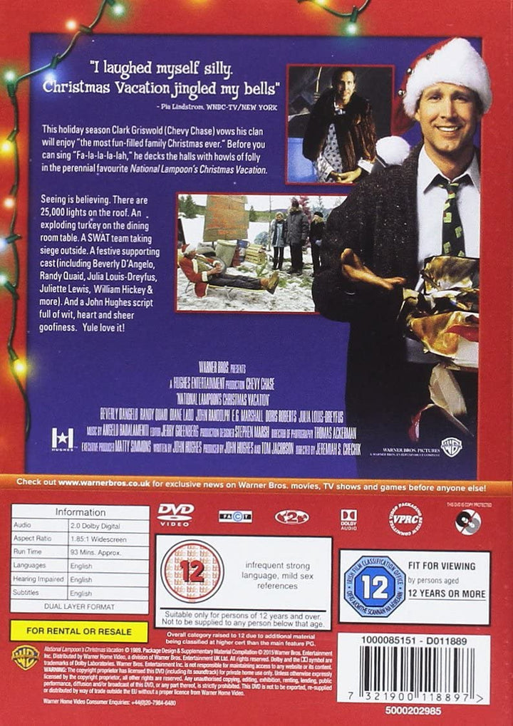 National Lampoon's Christmas Vacation [1989] – Komödie/Slapstick [DVD]