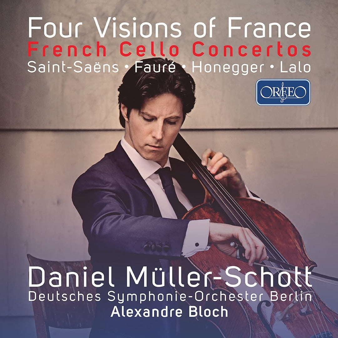 Daniel Müller-Schott – Vier Visionen von Frankreich [Daniel Müller-Schott; Deutsches Symphonie-Orchester Berlin; Alexandre Bloch] [Orfeo: C988211] [Audio CD]