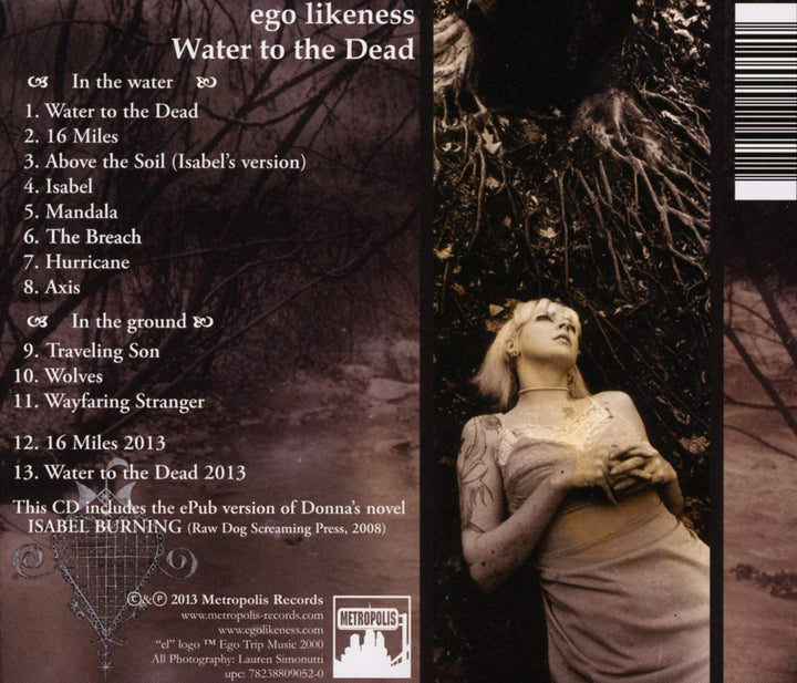 Ego Likeness - Water To The Dead [Audio CD]