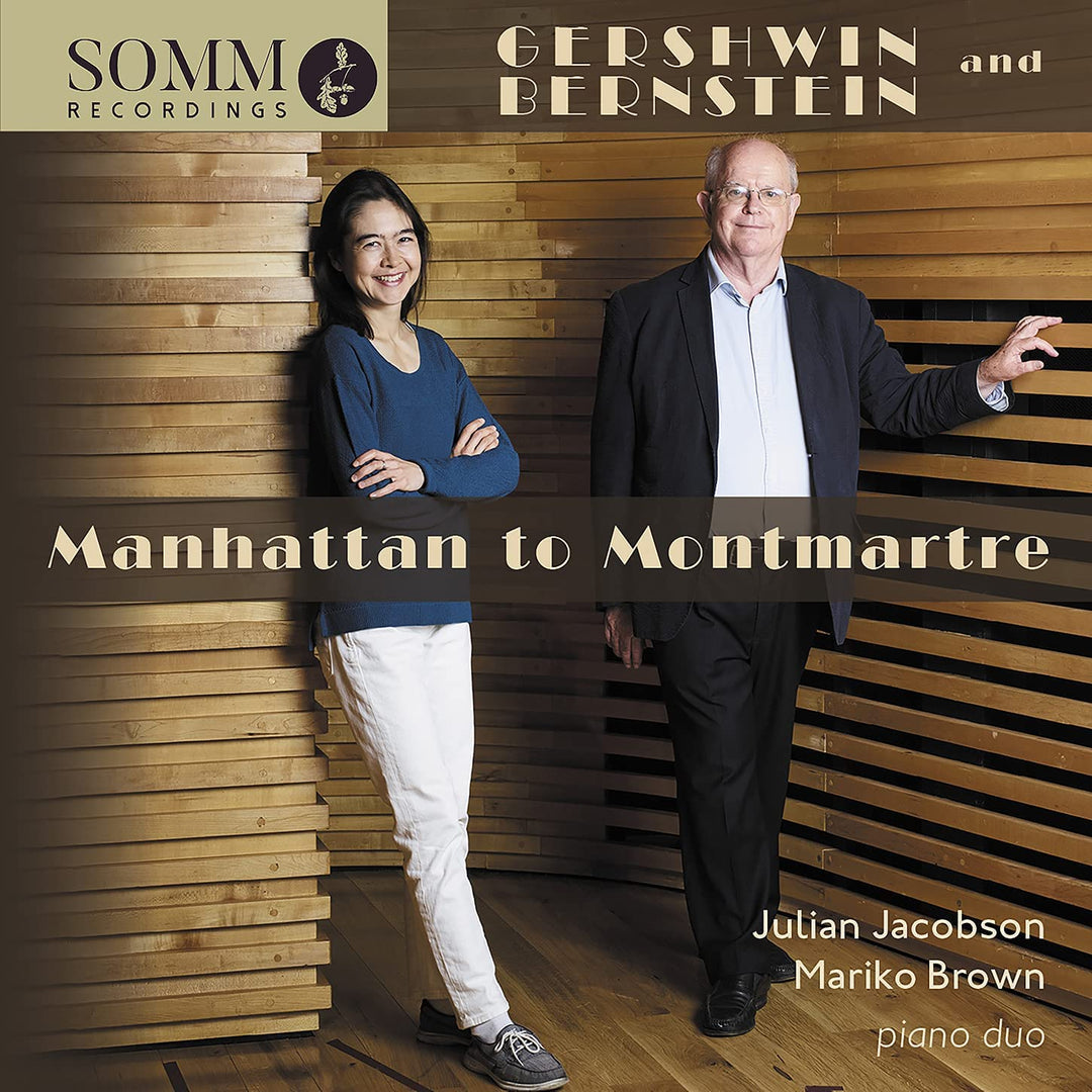 Manhattan nach Montmartre [Julian Jacobson; Mariko Brown] [Somm Recordings: SOMM 0635] [Audio CD]