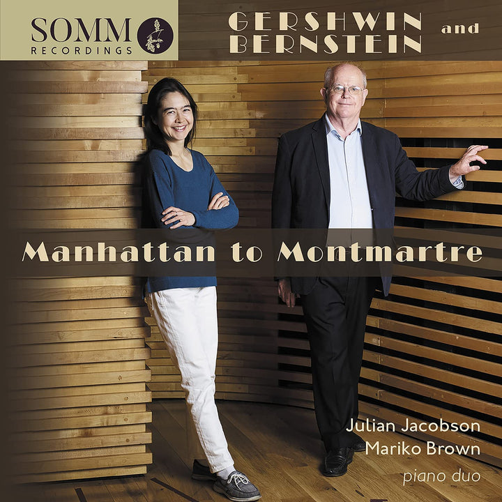 Manhattan nach Montmartre [Julian Jacobson; Mariko Brown] [Somm Recordings: SOMM 0635] [Audio CD]