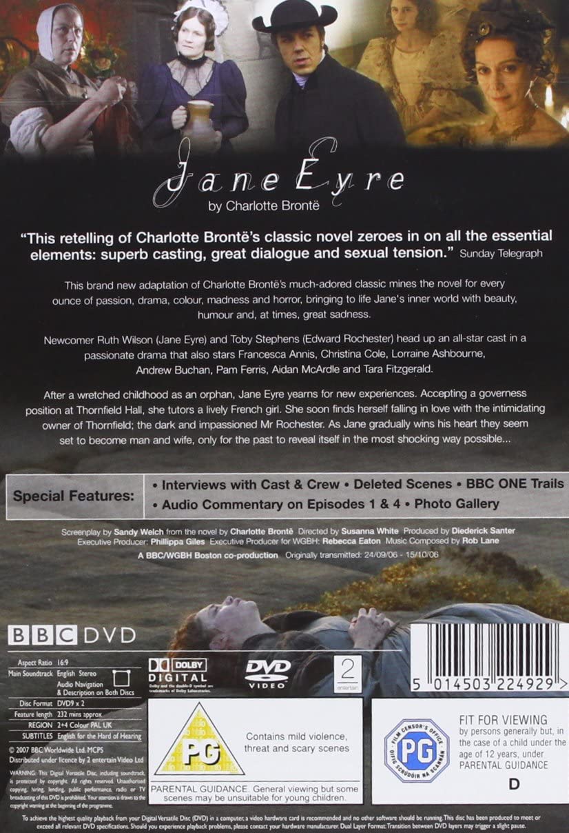 Jane Eyre [2006] – Liebesfilm/Drama [DVD]