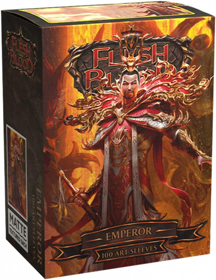 Dragon Shield: Flesh & Blood - Emperor of Volcor - Art, Matte Card Sleeves