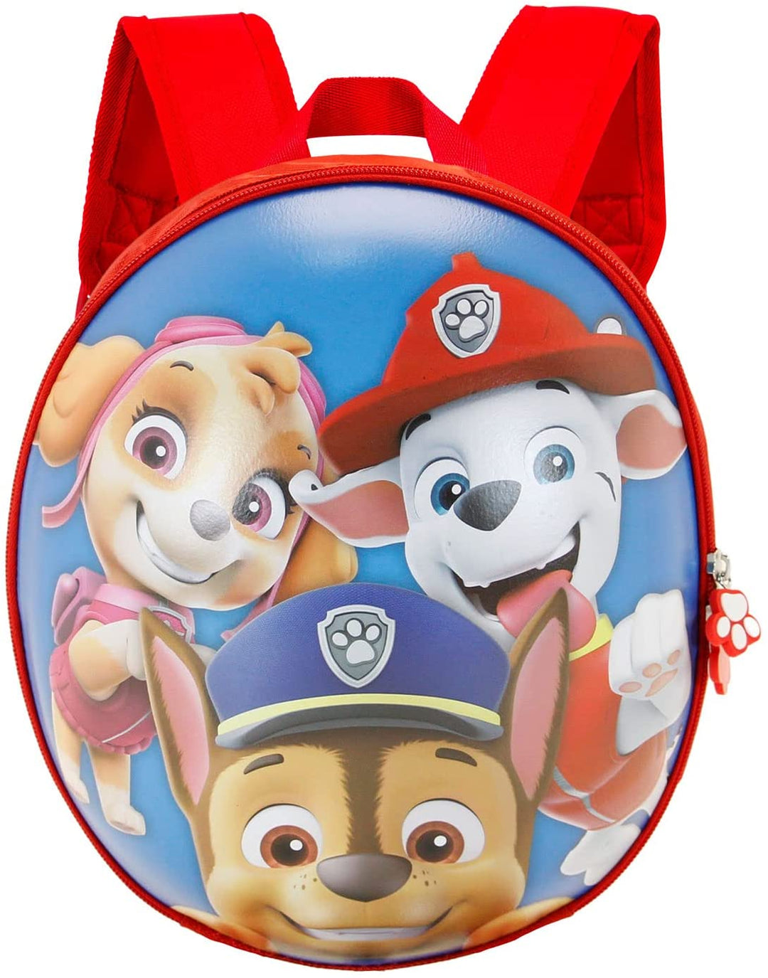 Paw Patrol Stand by Me-Eggy Backpack, Red