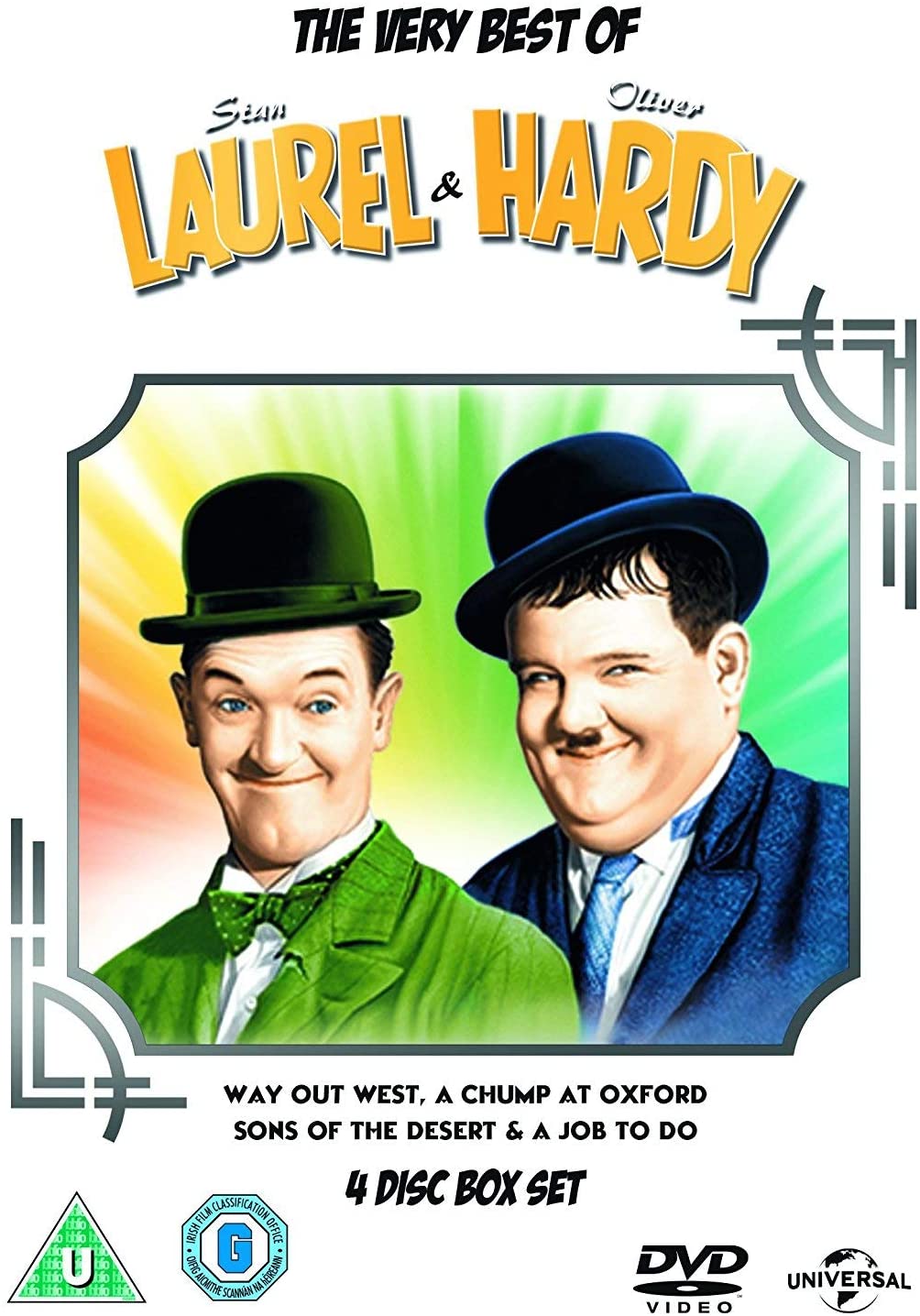 The Very Best of Laurel &amp; Hardy [2015] – Komödie [DVD]