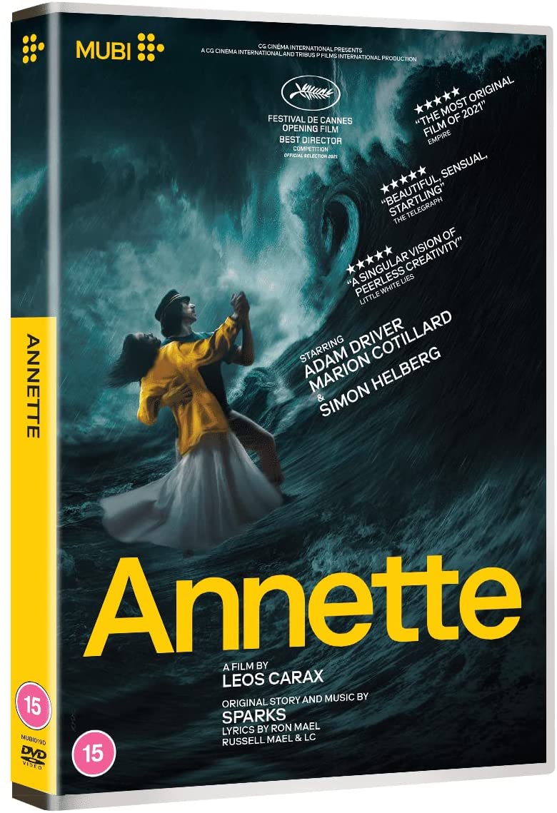 Annette [DVD] [2021] – Musical/Romanze [DVD]