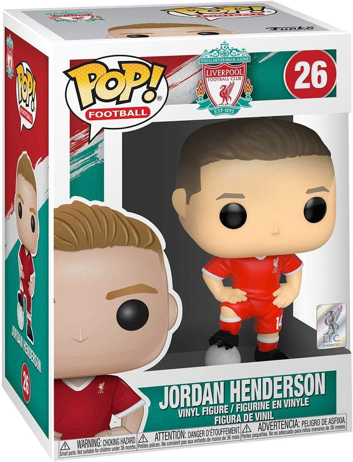 Fußball: Liverpool-Jordan Henderson Funko 42788 Pop! Vinyl Nr. 26