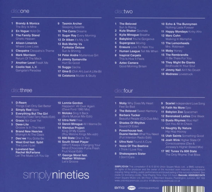 Simply Nineties [Audio-CD]