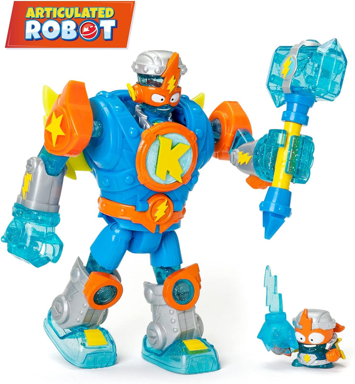 SUPERTHINGS RIVALS OF KABOOM Superbot Kazoom Power – Gelenkroboter mit Kamm