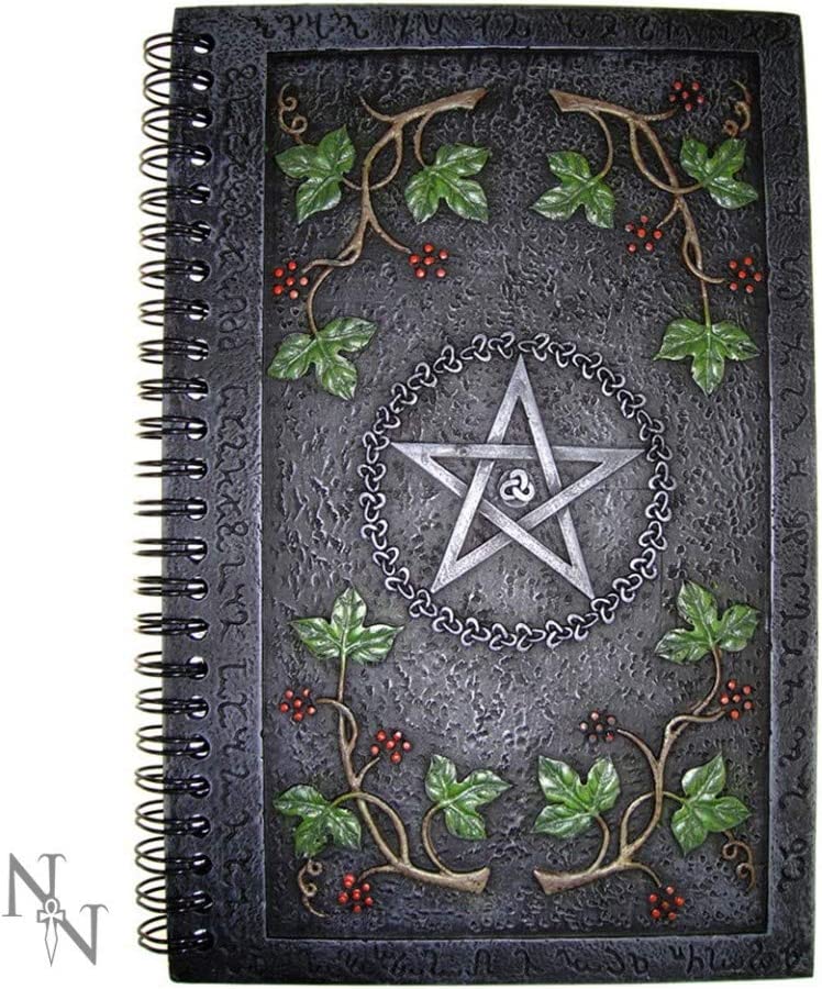 Nemesis Now Wiccan Book of Shadows 24cm Grey,NOW001