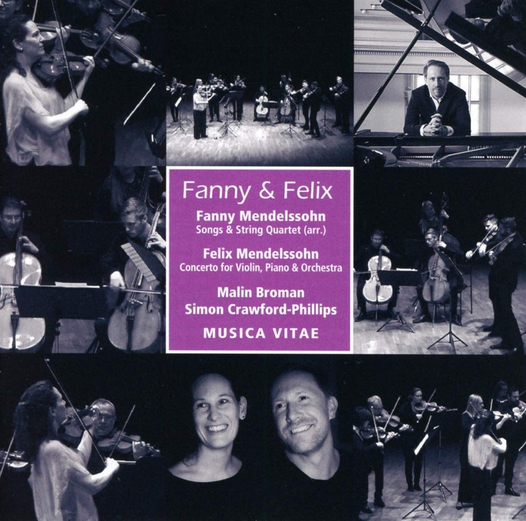 Malin Broman – Fanny &amp; Felix [Malin Broman; Simon Crawford-Phillips] [Db Productions: DB 191] [Audio CD]