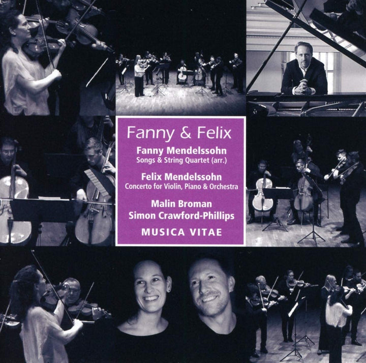 Malin Broman - Fanny & Felix [Malin Broman; Simon Crawford-Phillips] [Db Productions: DB 191] [Audio CD]