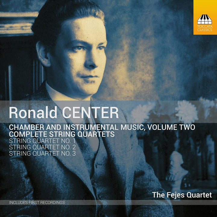 Center: Chamber Music Vol. 2 [Fejes Quartet] [Toccata Classics: TOCC 0533] [Audio CD]