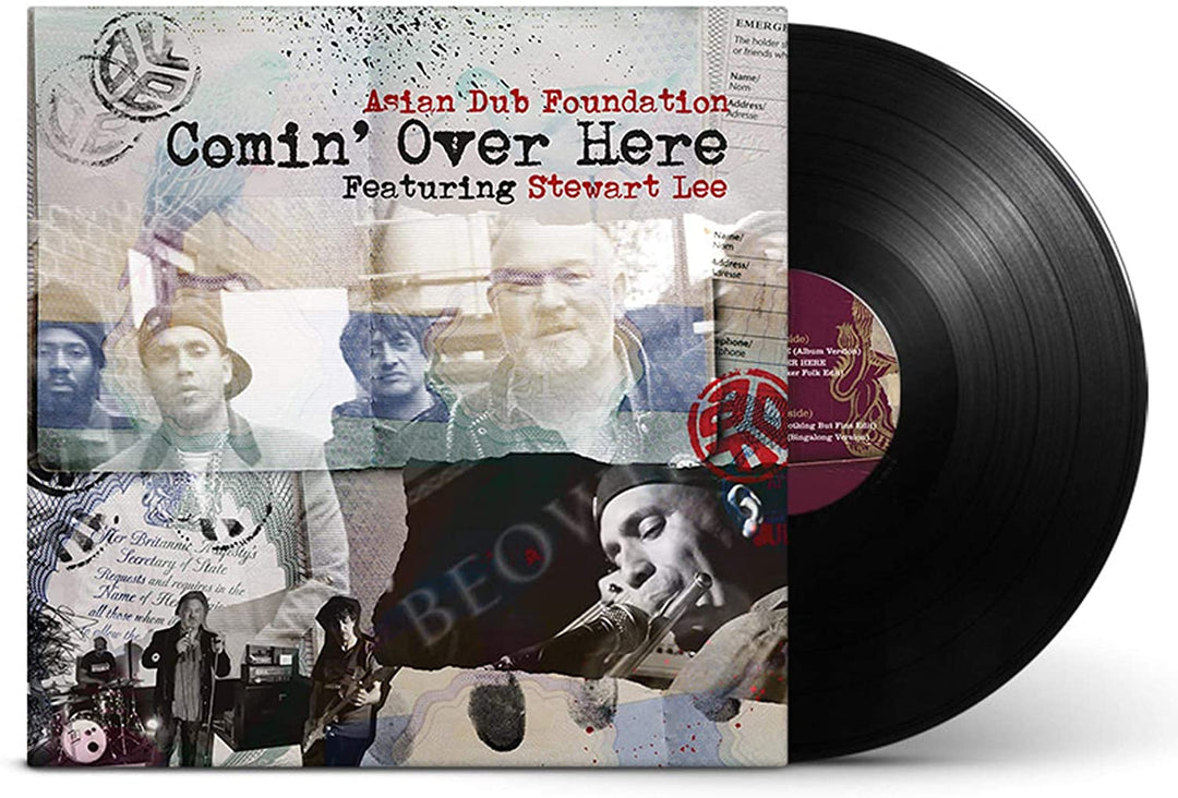 Asian Dub Foundation &amp; Stewart Lee – Comin' Over Here [Vinyl]