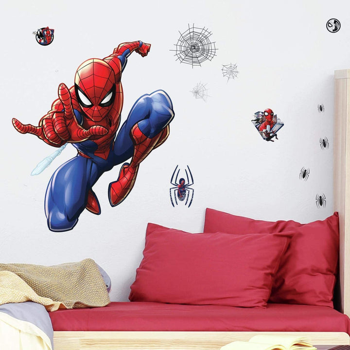 Giant Repositionable Spiderman Sticker