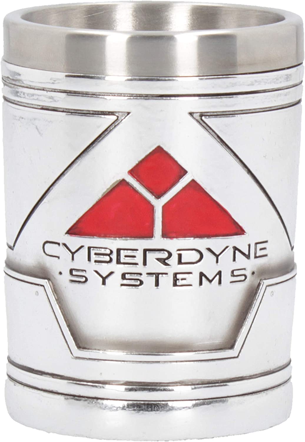 Nemesis Now B4722P9 Terminator 2 Cyberdyne Systems Roboter Android Schnapsglas 7 cm,