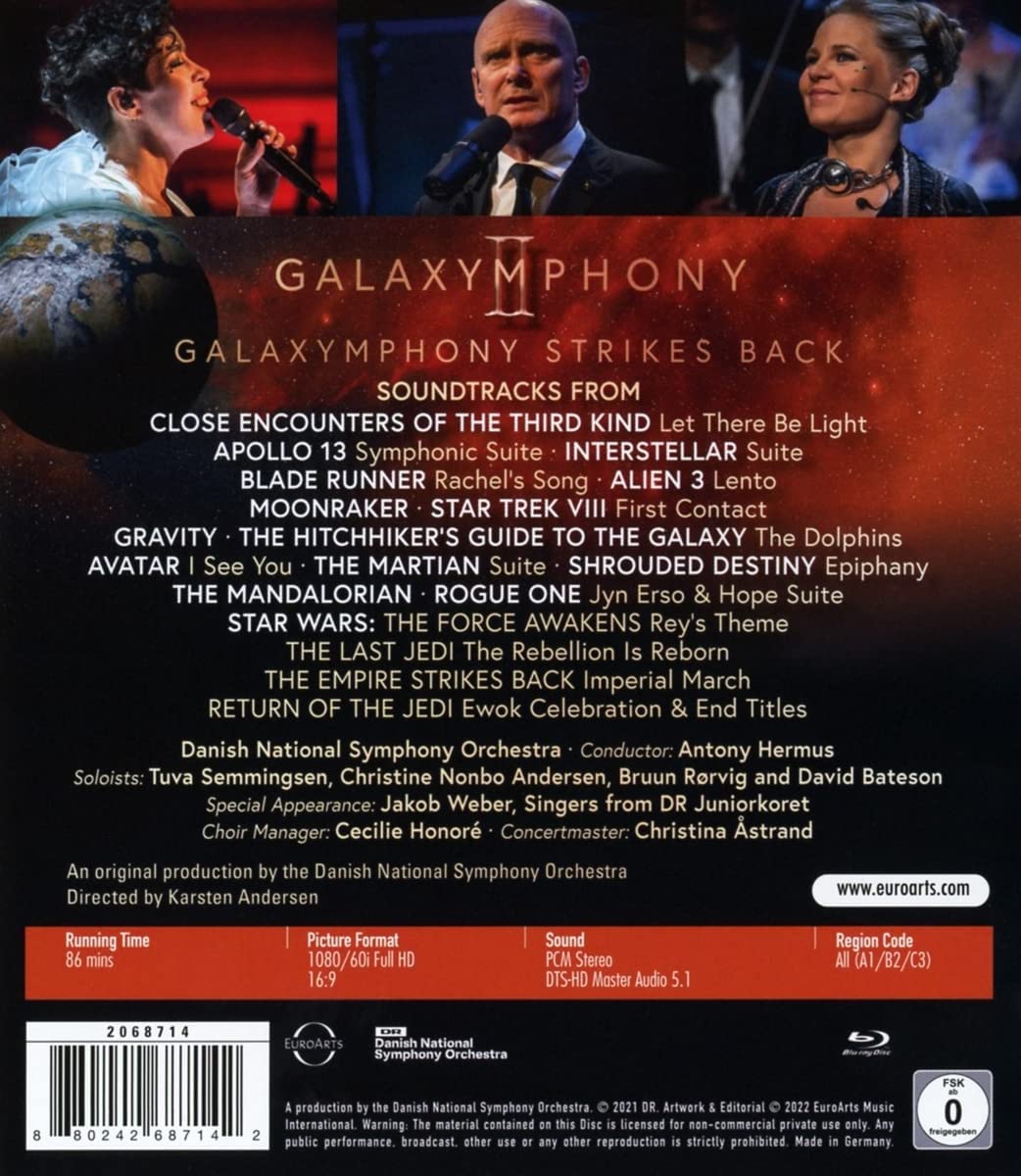 Galaxymphony II – Galaxymphony Strikes Back [2022] [Blu-ray]