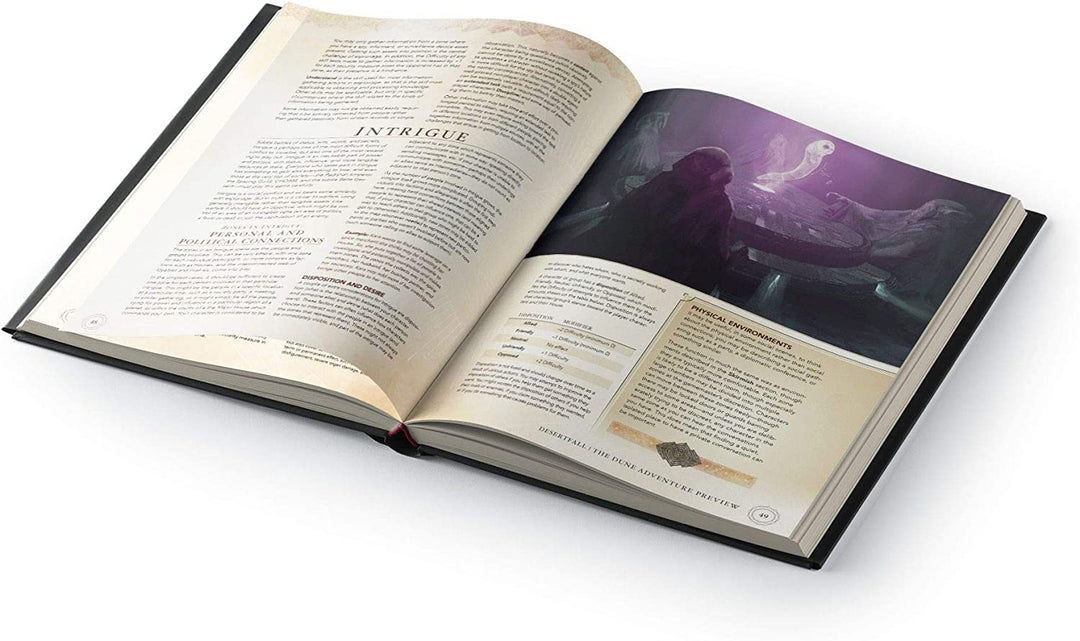 Modiphius Entertainment | Dune: Collectors Edition: Harkonnen Core Rulebook