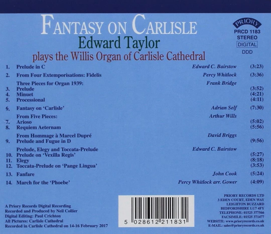 Fantasy on Carlisle – [Audio-CD]